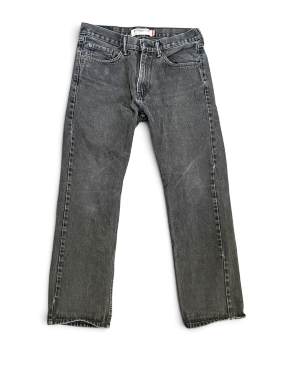 Vtg Y2K Levi’s 505 Men’s Jeans 32x30 Straight Fit Black Faded Denim 100% Cotton